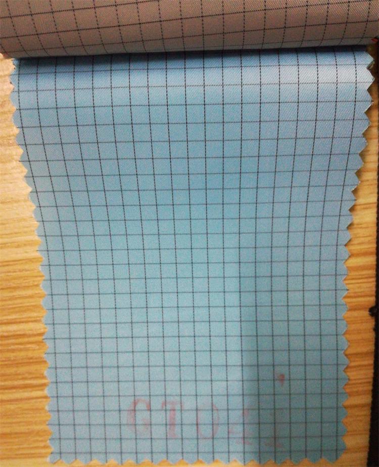 esd blue fabric