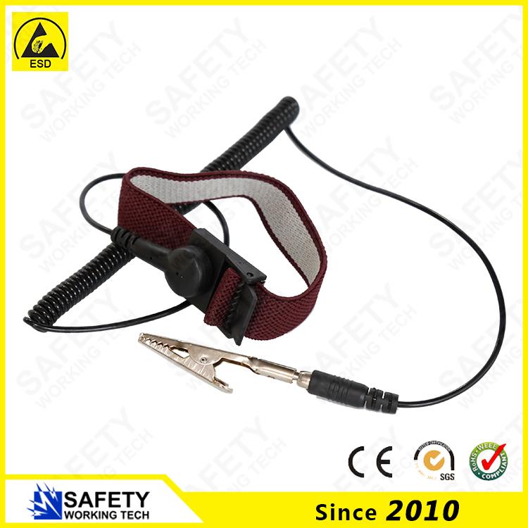 dark red wrist strap