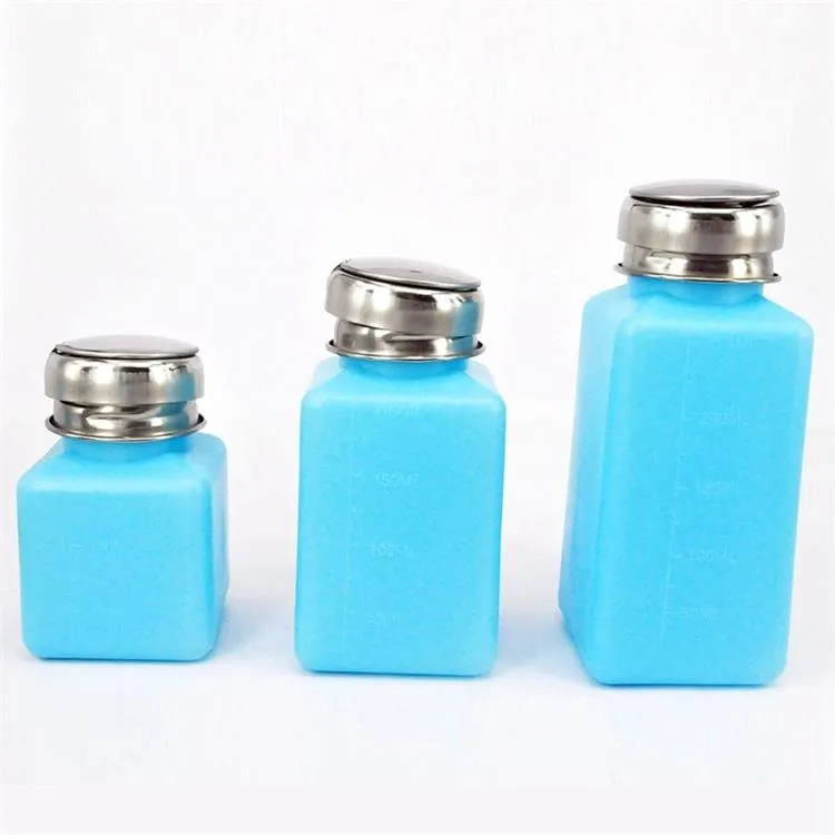 blue esd bottle
