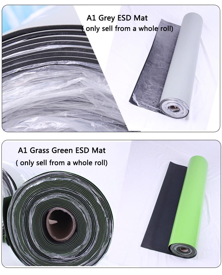 esd apple green mat