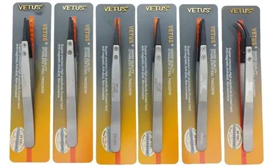 Anti-static tweezers are indispensable electrostatic protection tools