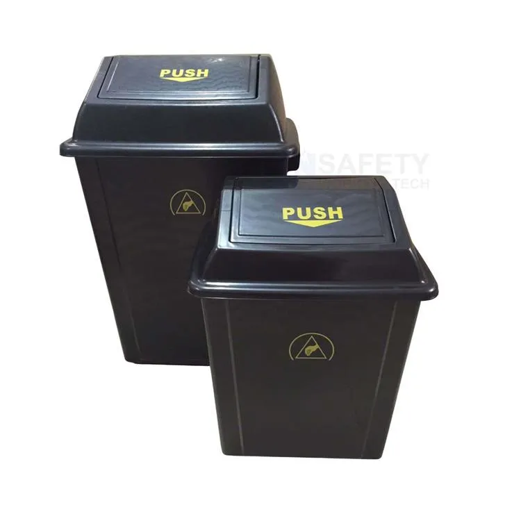 ESD waste bin ESD waste bin