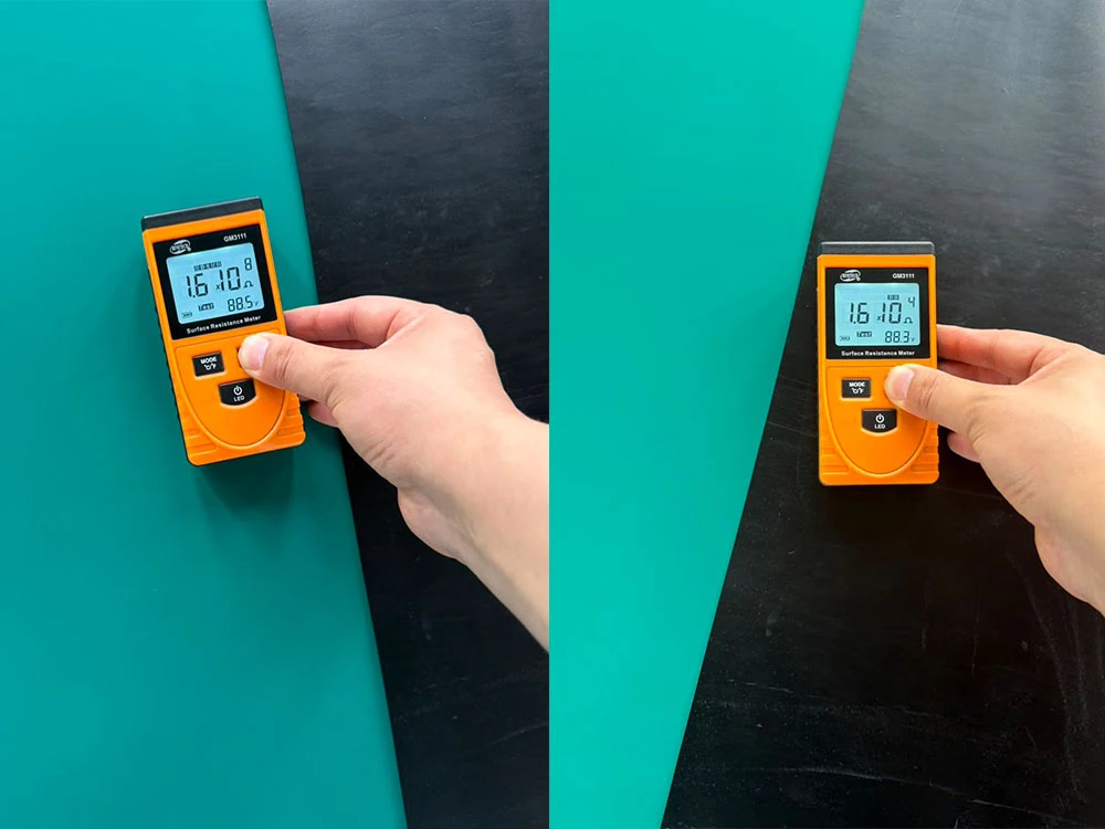 ESD mat test ESD mat test