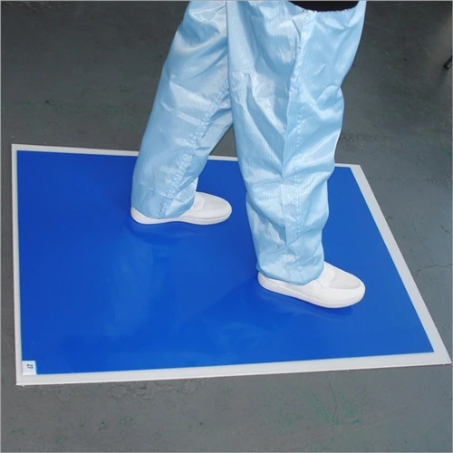 Blue Or White Adhesive Dust Removal Mat