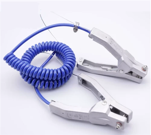 Explosion-Proof Static Grounding Clamp With Audio-Visual Alerts For Chemical ...