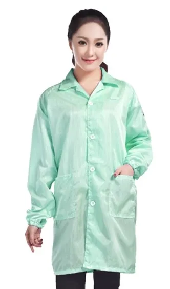 Green esd clothes Green esd clothes