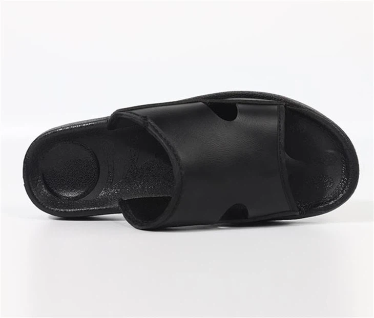 ESD PU Black Slipper